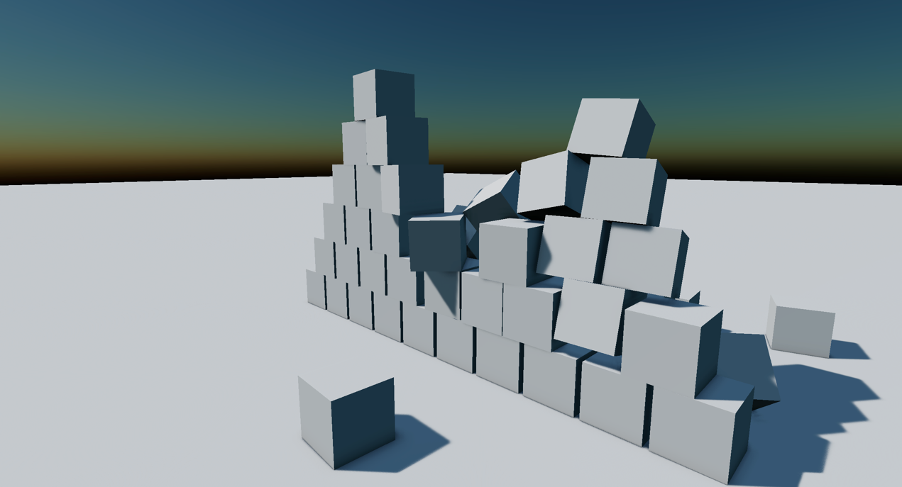 Directional shadow map illustration